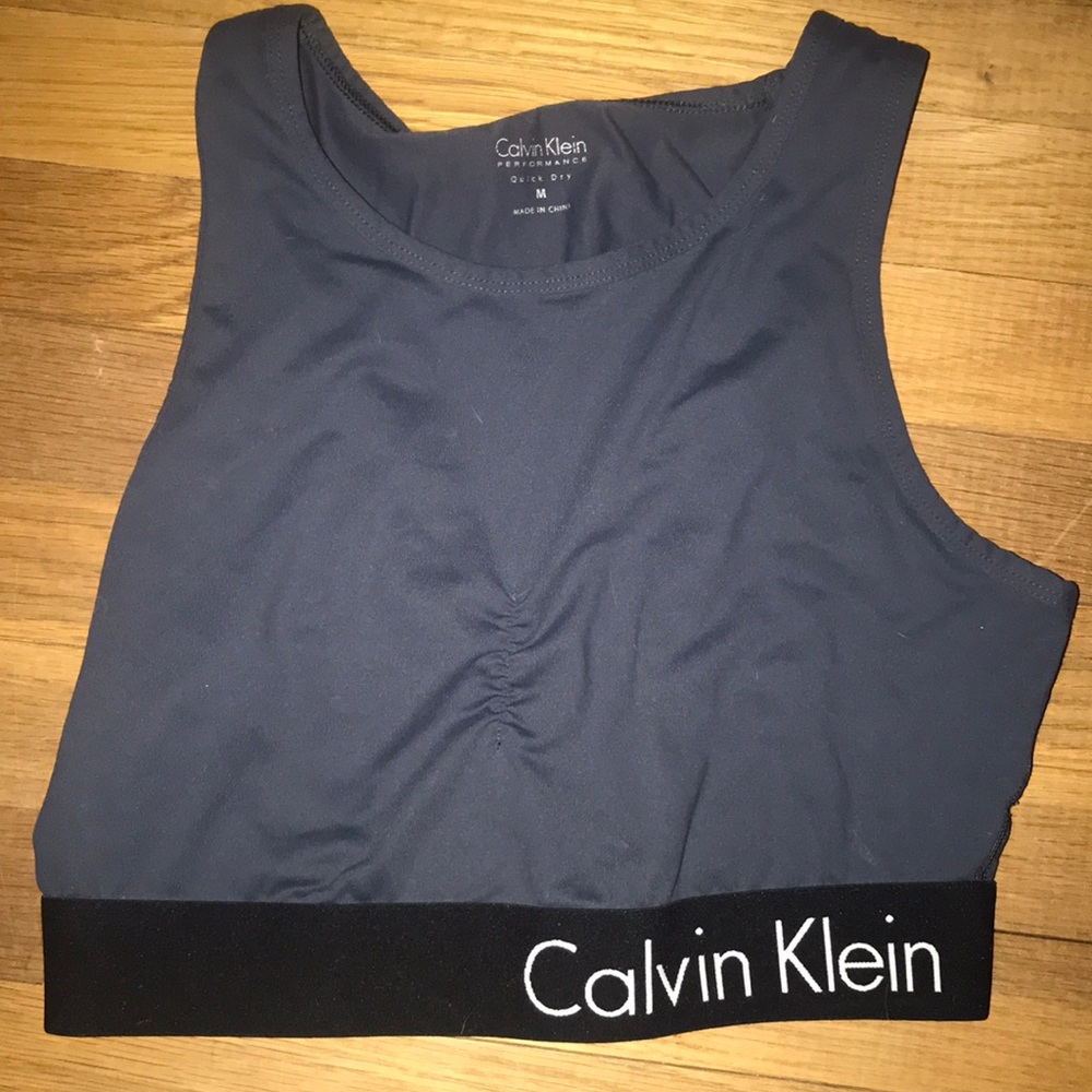 calvin klein sports bra